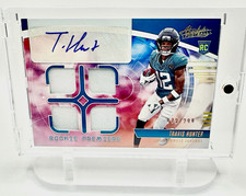 Panini 2025 Absolute RPM-THR Travis Hunter Rookie Quad Auto Patch RPA /299
