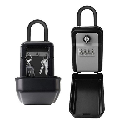 Combination Key Safe Emergency Key Access Waterproof for Outdoor Use