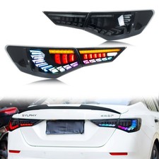 LED RGB Tail Lights for Nissan Sentra 2020-2026 SV SR B18 Rear Lamps Assembly