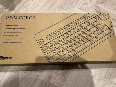 shaq2324☆Topre REALFORCE 108UH SA0100 Topre REALFORCE Real Force 108UH-S SA010S Silent Keyboard high