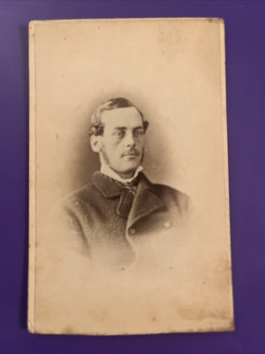 Antiker CDV - Darren Bris., Cambridge - Gentleman 