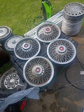 Oldsmobile Cutlass Ciera 14 Wire Spoke Hubcap 1982-86 Nice Set Oem Set 5