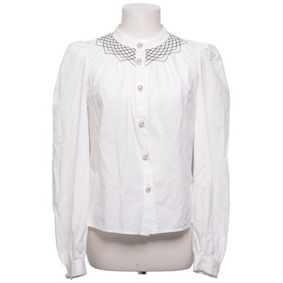 Custommade, Bluse, Größe: 38, Binoa, Weiß, Bio-Baumwolle, Sonstiges, Damen #3Aj