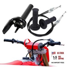 Dirt Bike Throttle Tube With Throttle Cable Grip For YZ250 CRF150 250 KX250 