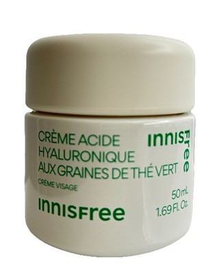 Innisfree Green Tea Seed Hyaluronic Cream 50ml/1.69 Fl.oz Exp 6/28 New W/out Box