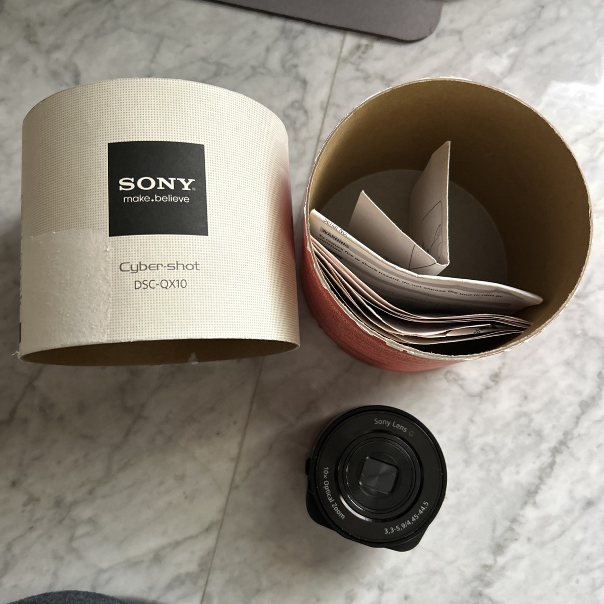 Sony Cyber-shot DSC-QX10 Digital Camera Black