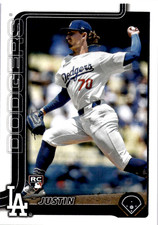 2025 Topps Series 1 - Justin Wrobleski #204 (RC)