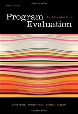 Program Evaluation: An - Paperback, by Royse David Thyer - Acceptable