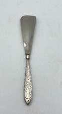 Vintage / Antique Sterling Silver Shoe Horn Engraved 7 3/4"