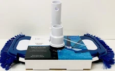 Mainstays 14.4-Inch Pool Vacuum Head w/ Side Brushes Fit 1.25" & 1.50" Hose NEW