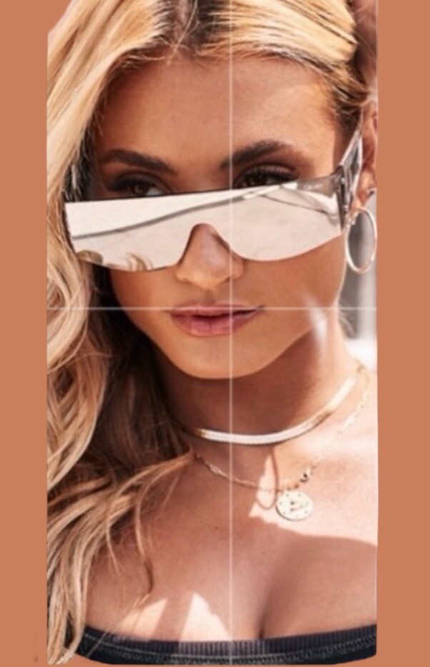 Quay Australia Sunglasses Mirror Chrome Silver Statement 