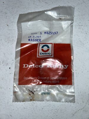 #ad NOS GM Delco Remy Felt Washer 825197 $3.00