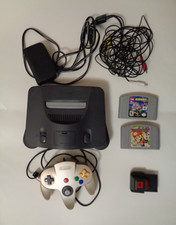 Nintendo 64 N64 Console System Bundle Controller Cables Mario Party