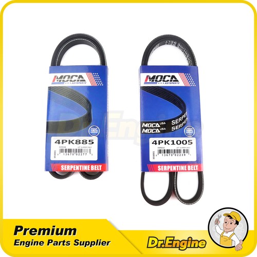 Serpentine Belt Set Fit 9801 Mazda Protege Alternator /AC Power