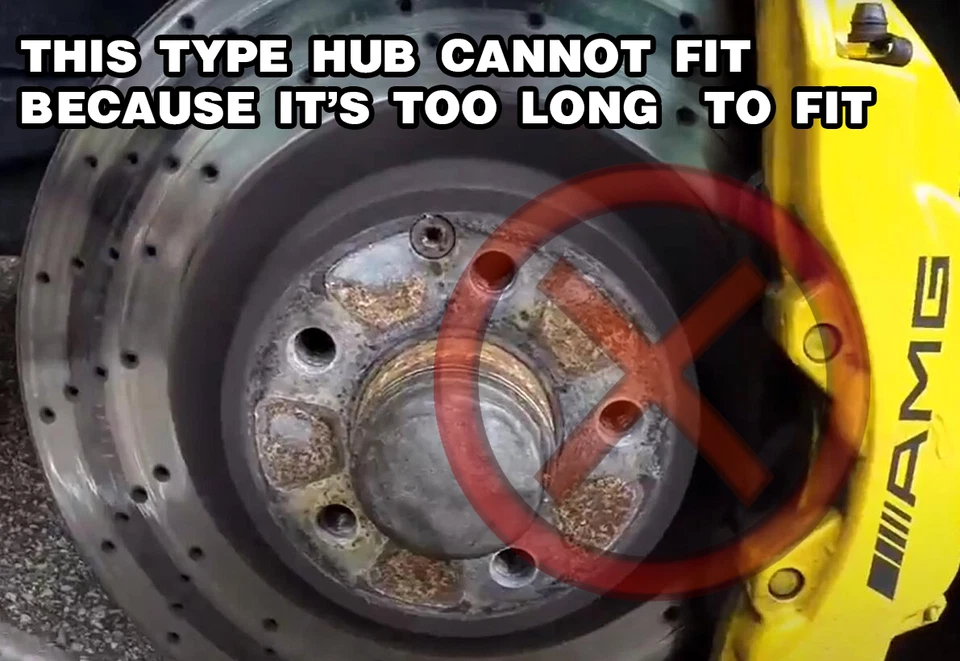 12.7 MM & 15 MM 5x112 Staggered wheel Spacers HubCentric 66.56mm For AUDI A4 A5 - Image 4 of 4