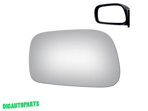 For 03-08 Toyota Corolla Replacement Mirror Glass+Adhesive Driver Left Side LH