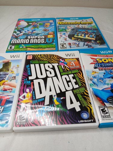 Nintendo Wii/U Games Just Dance 4, Wipeout, Sonic, Nintendo Land, Super Mario - Picture 5 of 15
