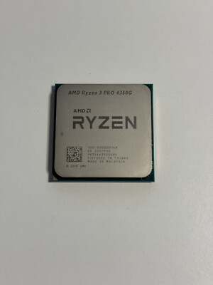 Used - AMD Ryzen 3 4350G 4 Core 4.0Hz CPU Processor (Lenovo Locked)