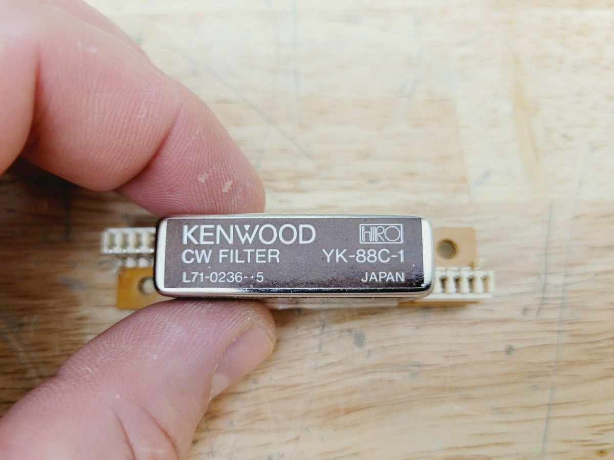 KENWOOD YK-88C-1 PLUG IN 500Hz CW FILTER TS-850S TS-940S TS KENWOOD YK-88C-1 PLUG IN 500Hz CW FILTER TS-850S TS-940S TS