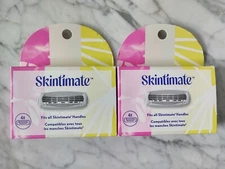 Skintimate Womens Razor Four Blade Refill Cartridges 2 boxes NEW