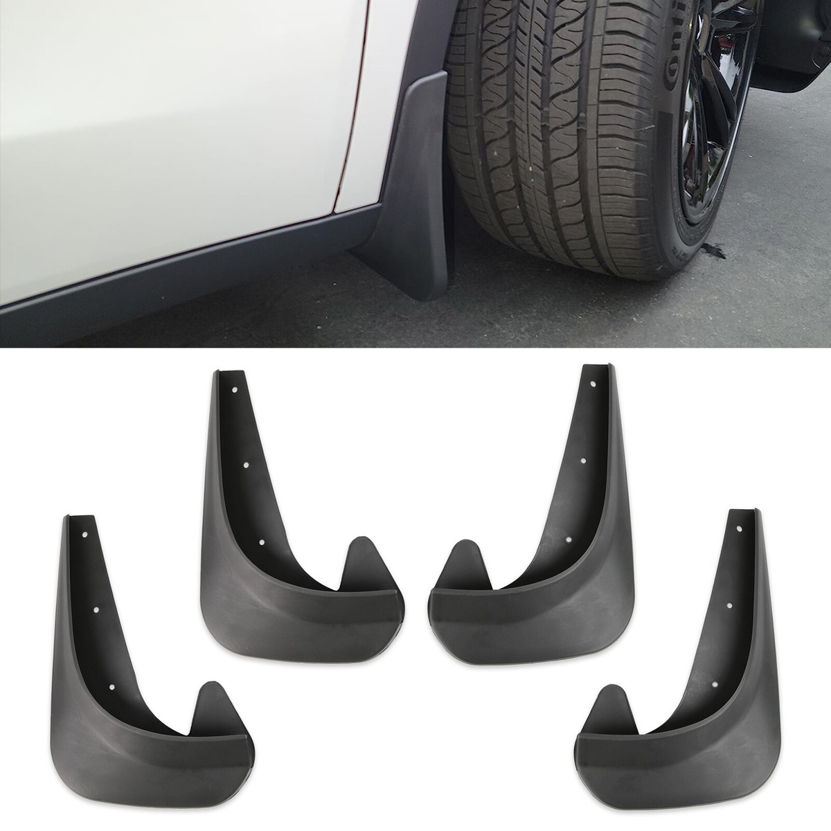 For Toyota Yaris Sedan Vios Limo Belta 2007 2008 2009 2010 2011 2012 2013 Mudflaps Splash Guards Mud Flap Mudguards Fender - 34