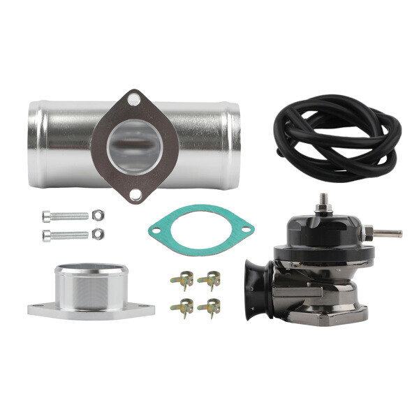 Type-RS Turbo BOV Blow Off Valve with 2.5in Alloy Flange Adapter Kit