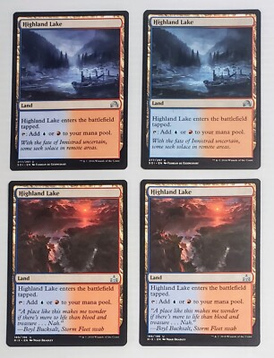X 4 Highland Lake NM-M Shadows over Innistrad Magic The Gathering MTG | eBay
