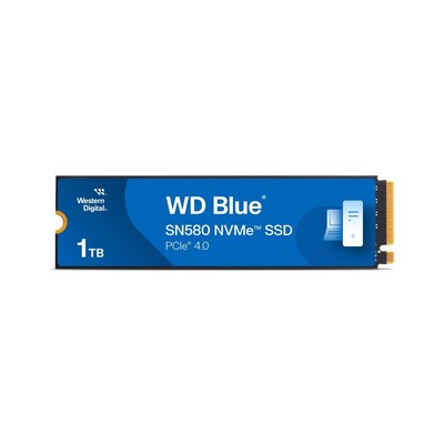 Western Digital 1TB WD Blue SN580 NVMe Internal Solid State Drive SSD - Gen4 ...