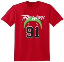 Dennis Rodman Chicago Bulls "The Worm" T-Shirt
