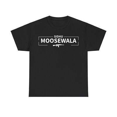 Sidhu MooseWala Rapper T-Shirt, Legendäres Moosewala T-Shirt, Fan, Xmas Tee