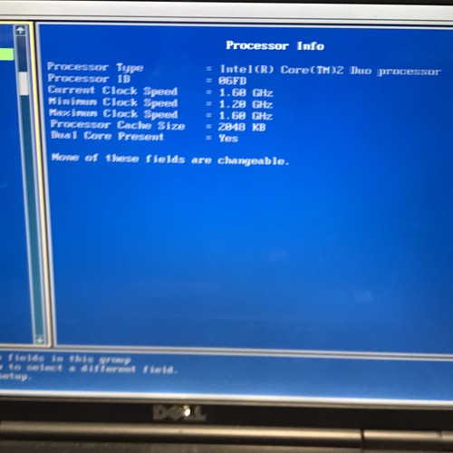 Dell Vostro 1500 15.4'' Laptop Core 2 Duo 3GB RAM 120GB HDD Boots/Bios H3166 - Picture 3 of 17