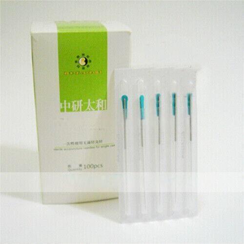 100pc/box Acupuncture TCM single Needles with single guide tube ZhongYanTaiHe - Picture 1 of 7