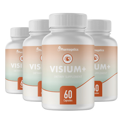 Visium Plus- Vision Support Supplement 4 Bottles 240 Capsules