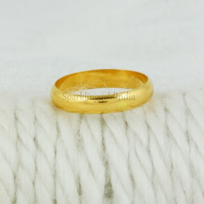 #ad #ad 22k Fine gold Ring 22k yellow gold designer handmade Ring for Unisex OOS3603 $809.20