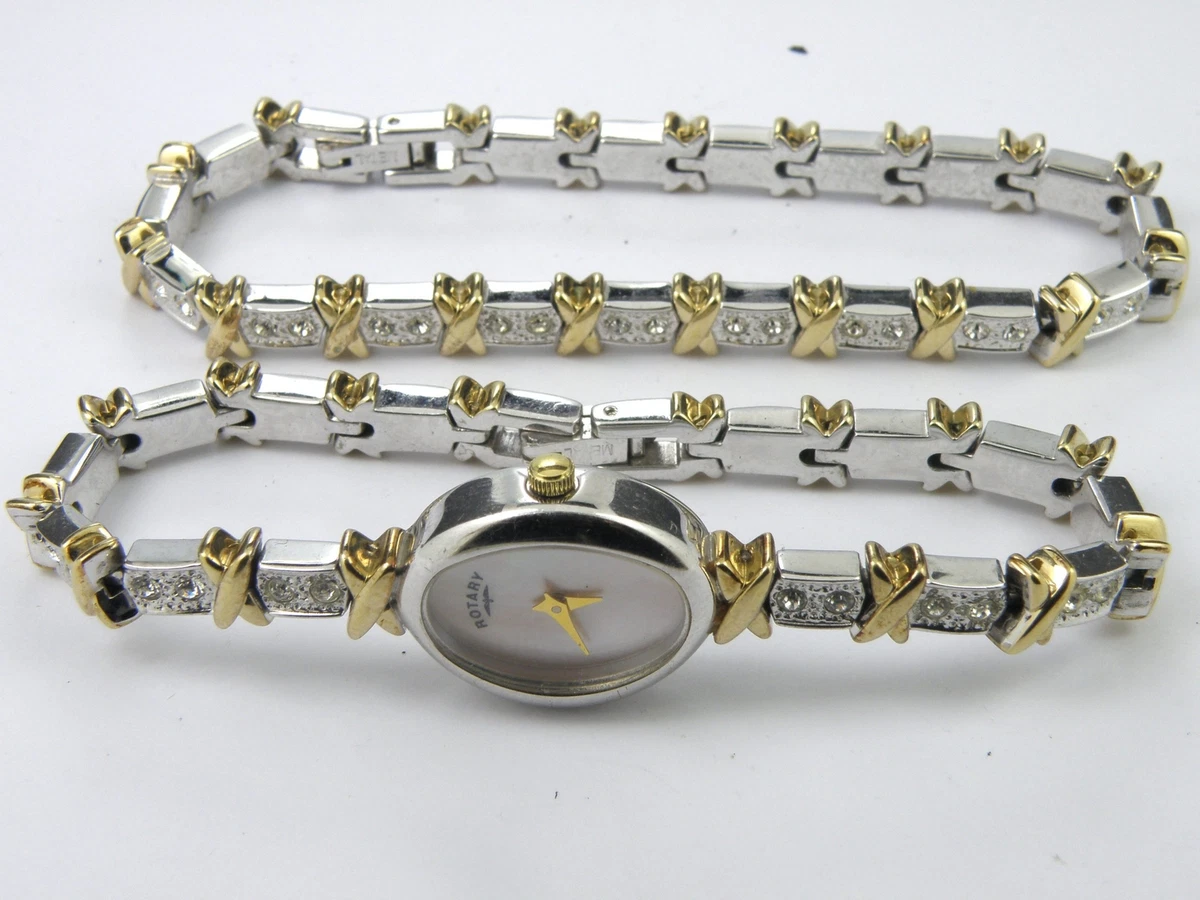 Rotary watch top and bracelet set