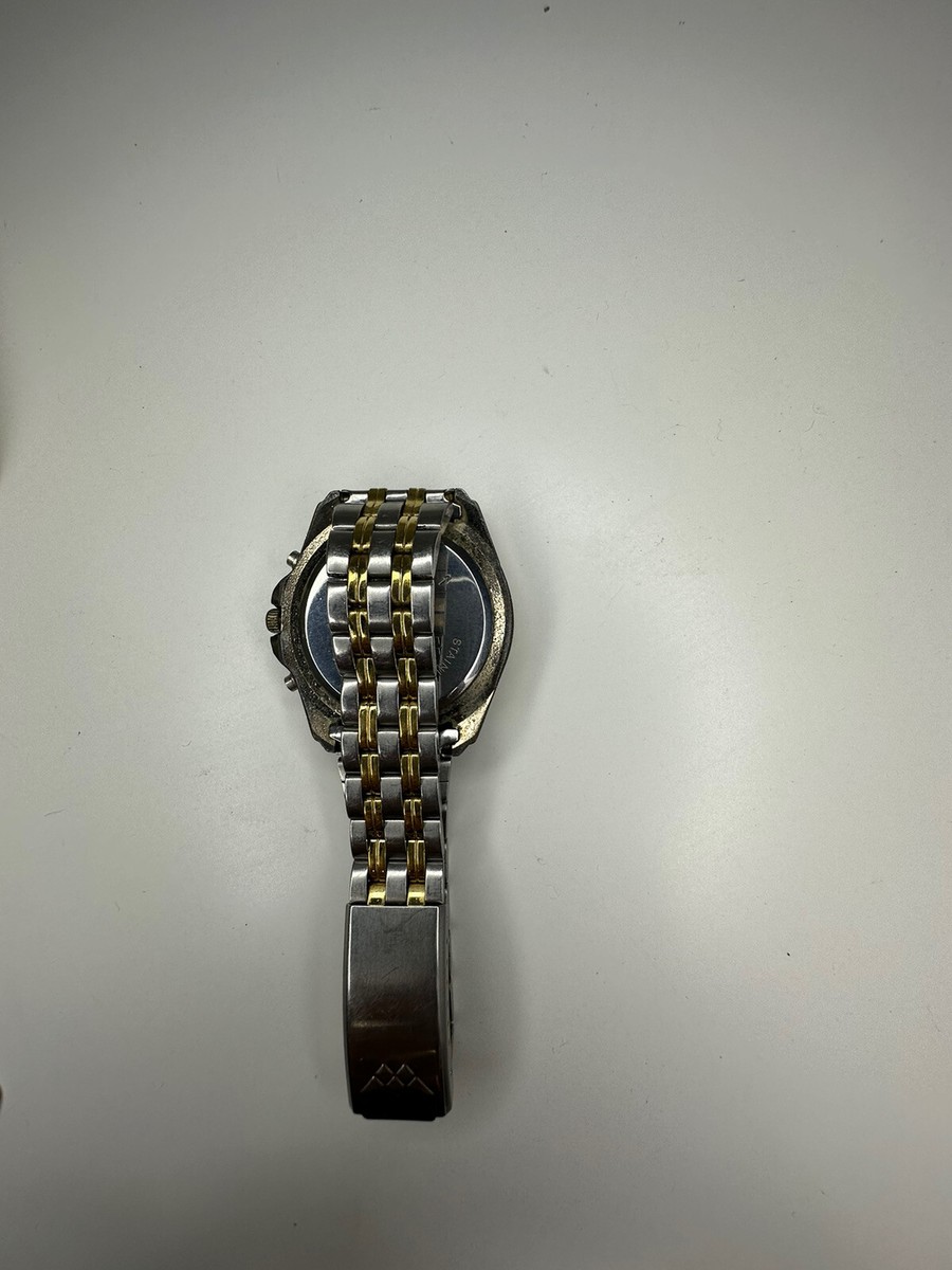 Waltham Chronograph Two-Tone XAX323 088 VD57 w/Date-Vintage