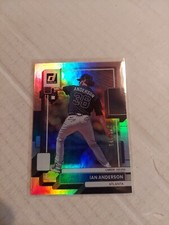 2022 Donruss Baseball Career Stat Line #209 Ian Anderson /325 - Atlanta Braves