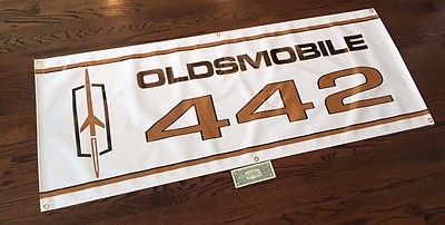 OLDSMOBILE 442 Garage Banner Sign (Large 2’x 5’) | eBay