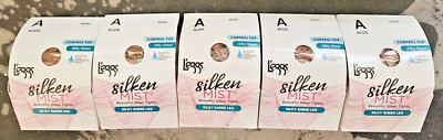 L'eggs womens Silky Sheer Leg A Nude 5 Pack
