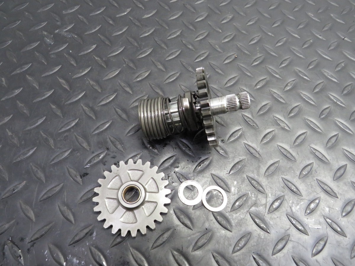 91-01 SUZUKI RM 80 RM80 KICK START SHAFT W GEARS ENGINE MOTOR