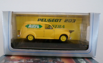 Collection spéciale de 2 peugeot 203 - 1/43 - Collection