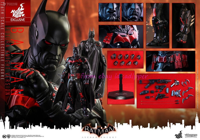 ホットトイズ VGM29 バットマン フューチュラ・ナイト版1/6 フィギュア HT VGM29 Batman Arkham Knight 1/6 Futura Knight Version Action