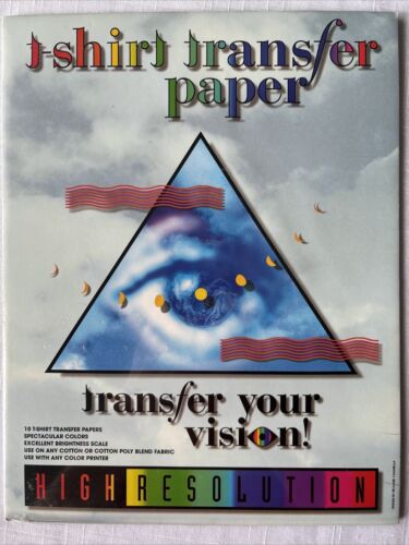 T-Shirt Transfer Paper High Resolution 10 Pieces