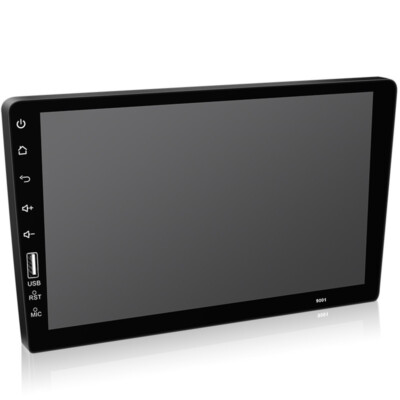 9in Single 1 Din Touch Screen Head Unit Car Stereo Radio Mirror Link TF ...