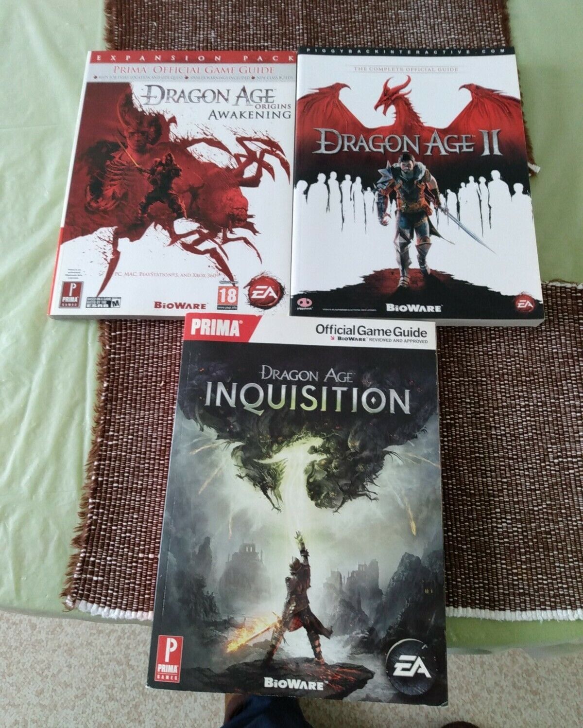 Dragon Age Origins Awakening/II/Inquisition Game Guide Lot J1