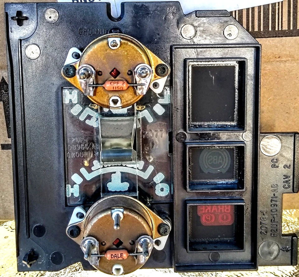 Medidores PSI de temperatura y presión de aceite Ford Bronco II Explorer Ranger 89-94 Foto 2 de 4