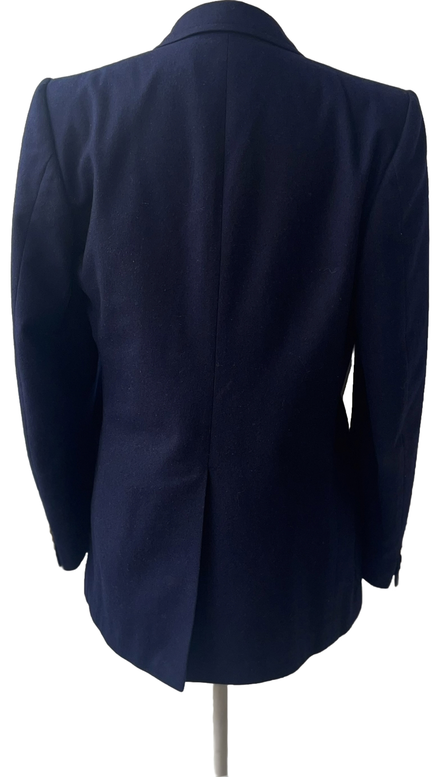 YVES SAINT LAURENT Giacca Blu Navy Blazer Lana Vintage