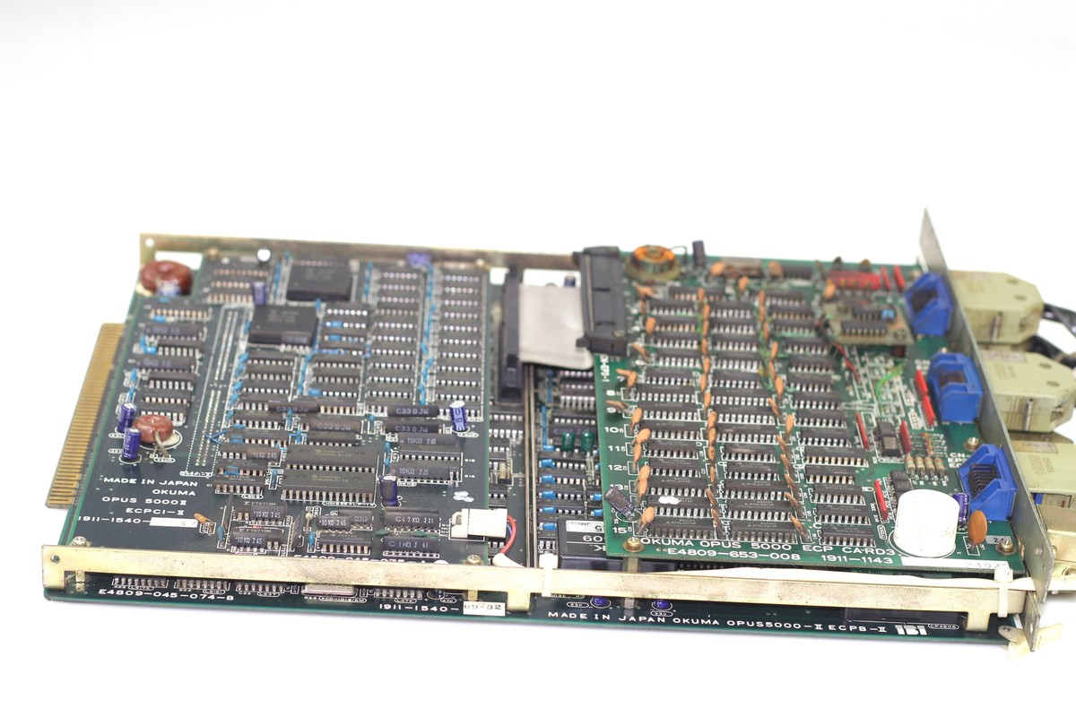Okuma OPUS 5000-II ECPB-II E4809-045-074-B/653-008 ECP CARD 3 | eBay