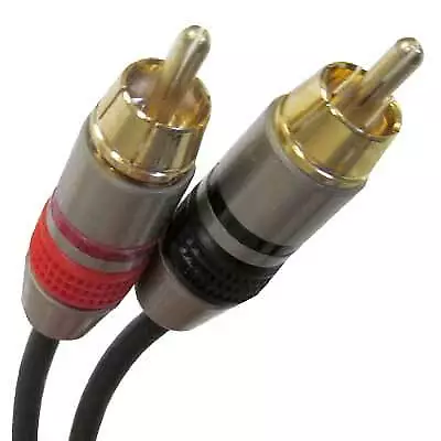 Seismic Audio Pair of Dual XLR Male to Dual RCA Male 5' Patch Cable Patch Cable - Image 2 of 3