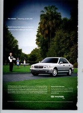 Hyundai XG350 Original Vintage Print Ad